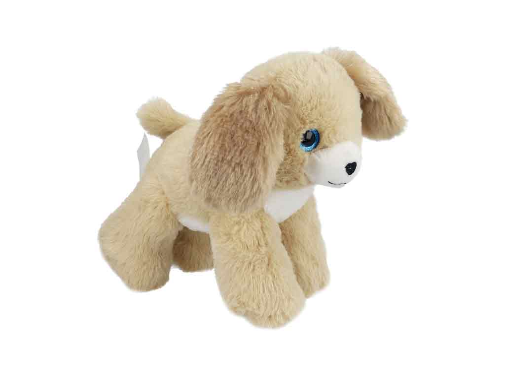 BB Klostermann Plüschtier mit Handtasche Cuties Hund beige