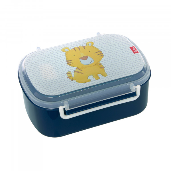 Sigikid Brotdose Lunchbox Tiger Blau