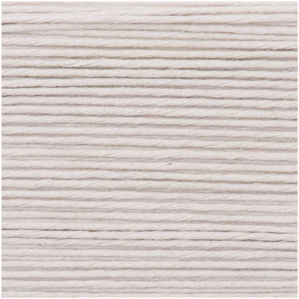 Rico Design Essentials Cotton Silk Cashmere dk Wolle 50g Farbe 005 Hellgrau