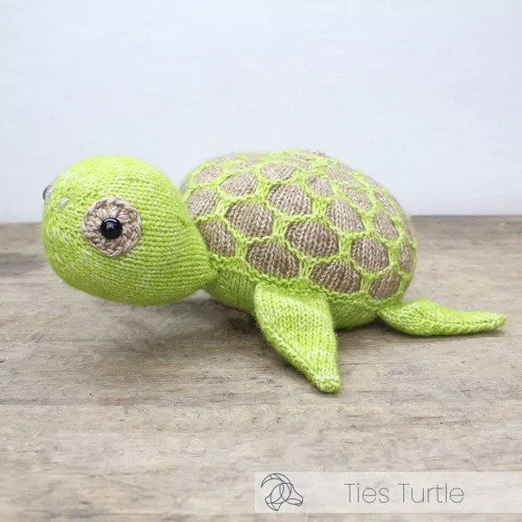 Hardicraft DIY Strickset Knitting Kit Ties Turtle Schildkröte